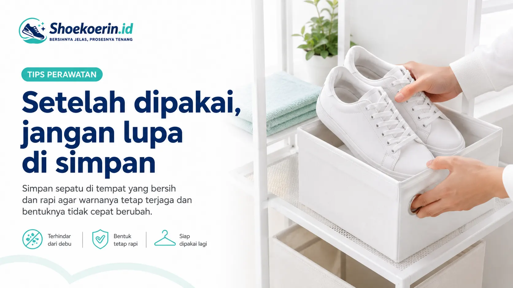Setelah dipakai, jangan lupa di simpan Setelah dipakai, jangan lupa di simpan